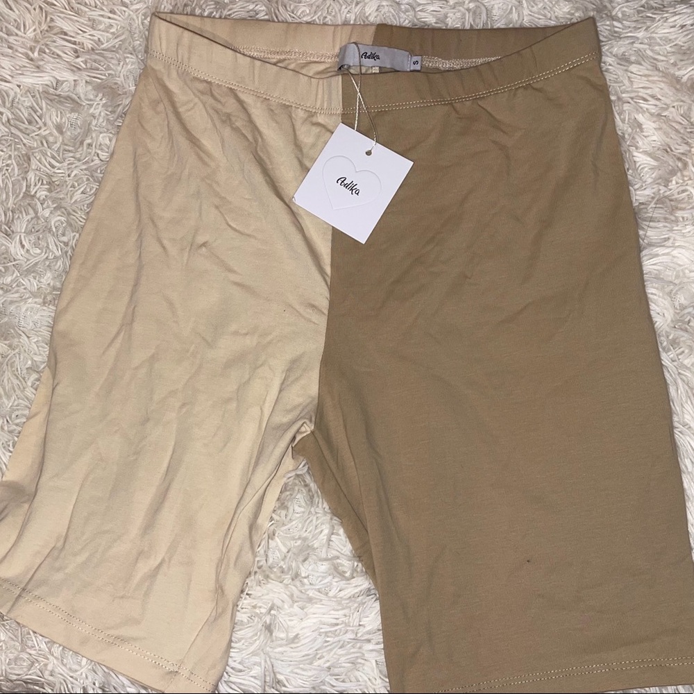ADIKA TWO TONE BIKE SHORTS